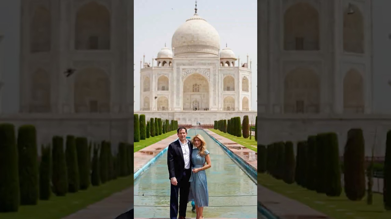Rubio Visits Taj Mahal During India Trip