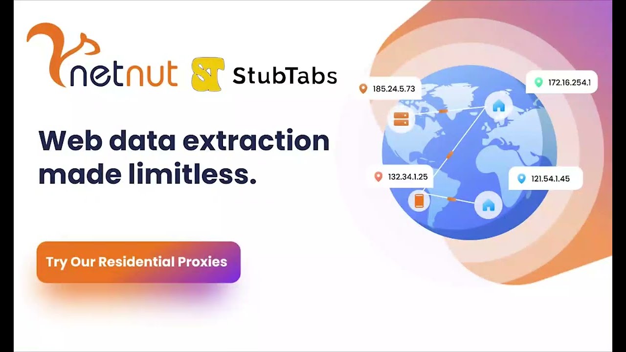 StubTabs + NetNut