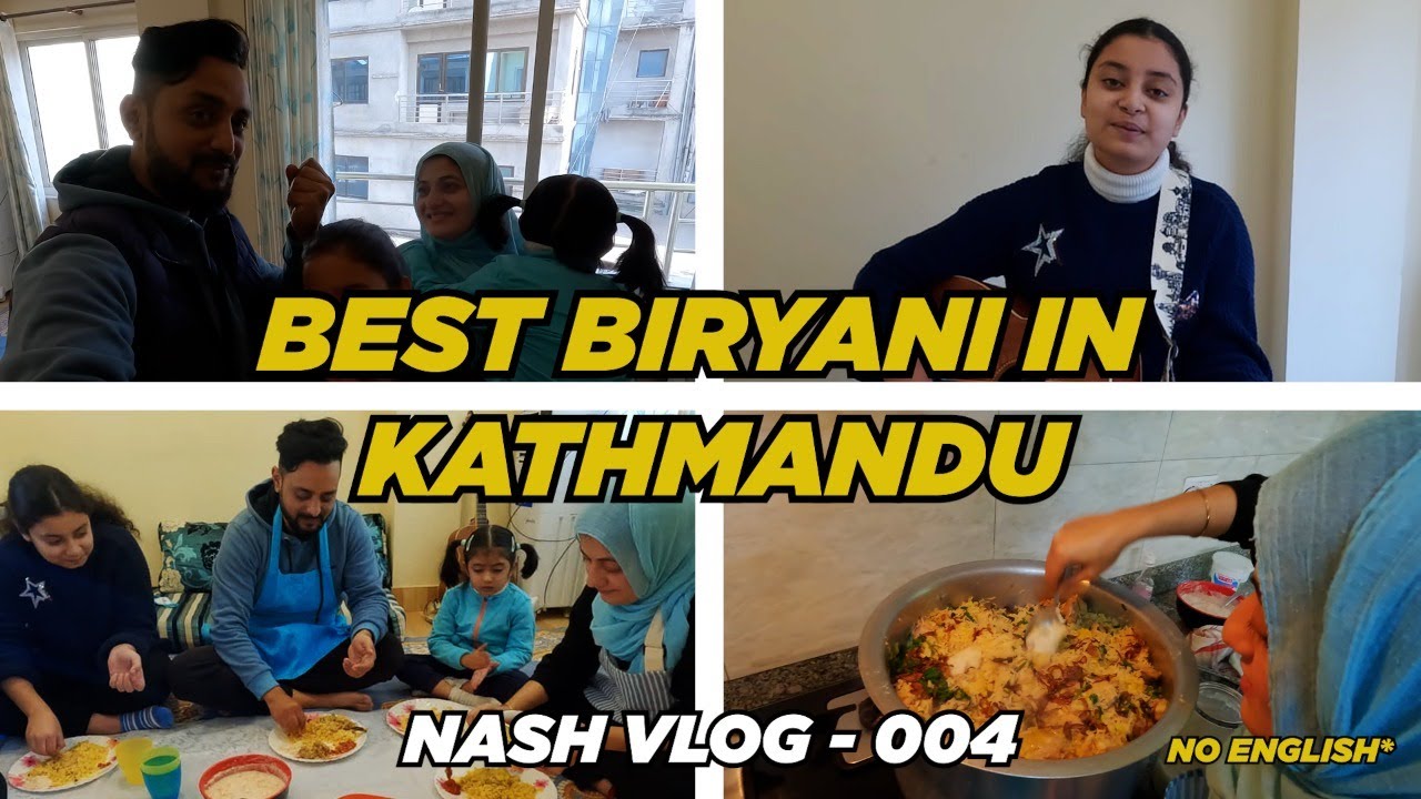 Best Biryani in Kathmandu at NASH's home. :)