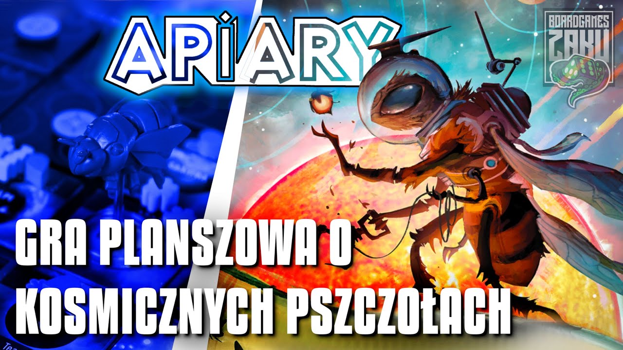 APIARY - Pszczoły z kosmosie od Stonemaier Games - ZASADY, OPINIA