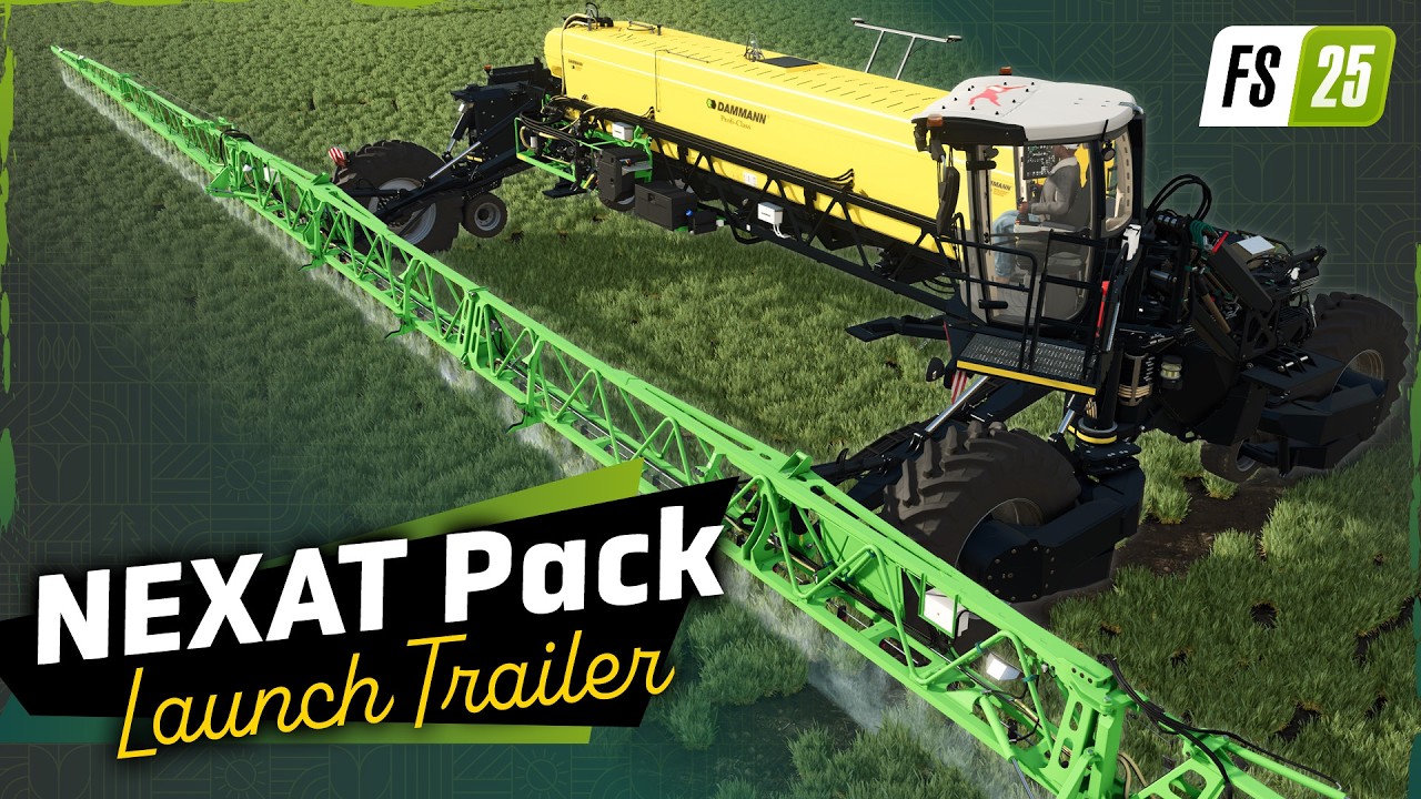 NEXAT Pack - Launch Trailer | Farming Simulator 25