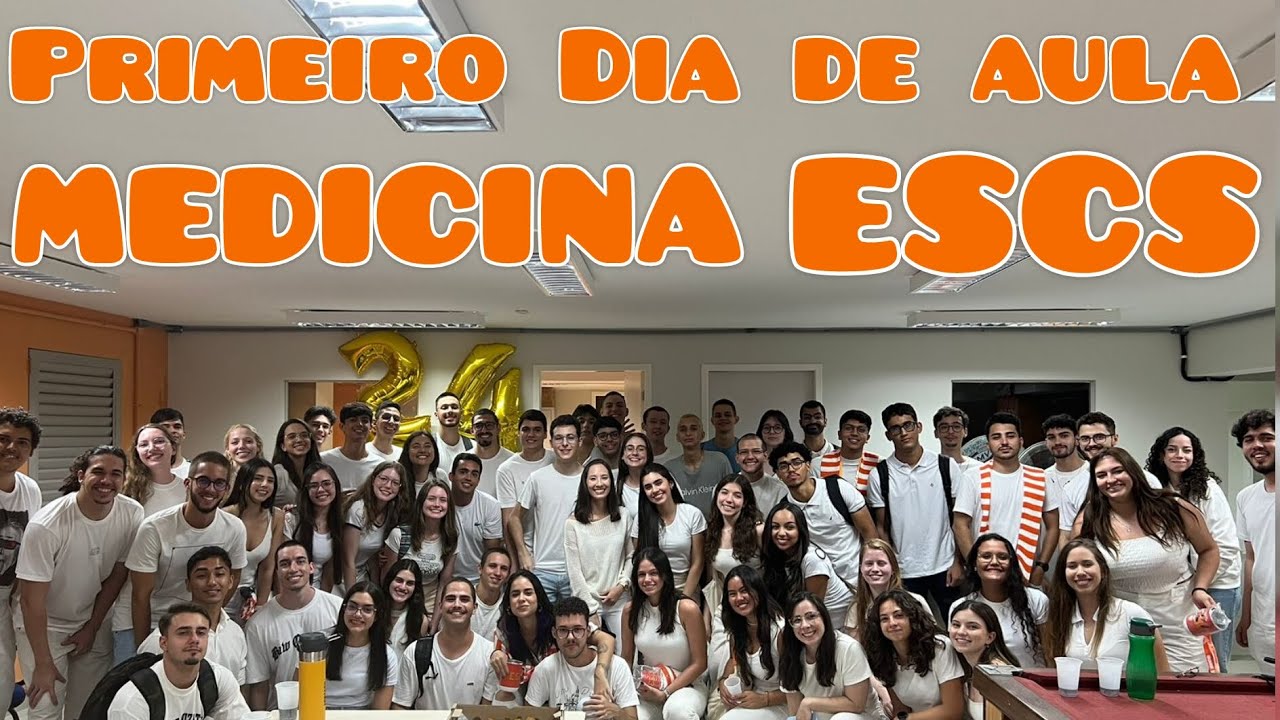 Meu PRIMEIRO DIA na faculdade de MEDICINA!