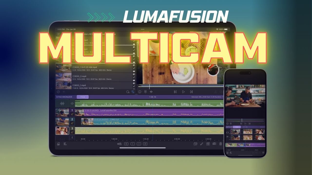 Optimise tes montages grâce au MULTICAM ! TUTO LUMAFUSION