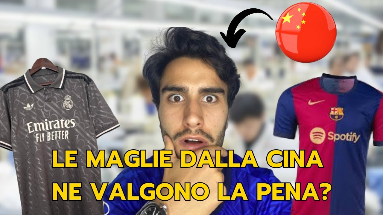 Come Comprare Maglie da Calcio dalla Cina nel 2025? Ne Vale la Pena?