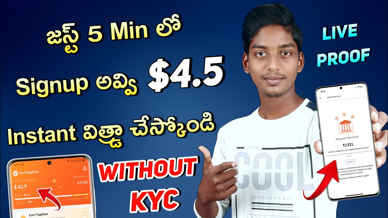New Biggest Crypto Loot!! Get $4.5 Instantly | Earn Together App Loot | Live Withdraw Proof