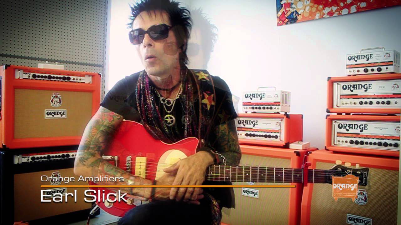 Earl Slick and Orange Amps