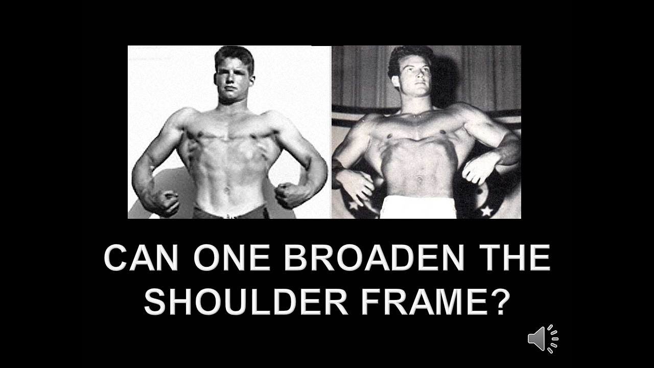 EXERCISES STEVE REEVES USED TO BROADEN THE SHOULDER FRAME!!