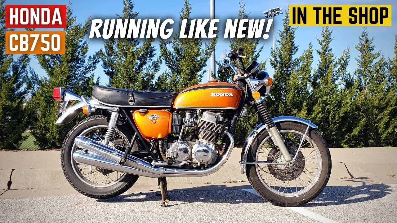 Как диагностировать и отремонтировать старый мотоцикл PT2 - Honda CB750
