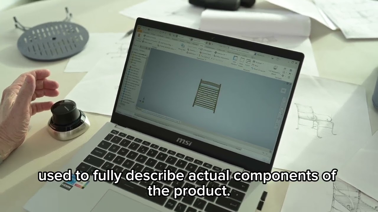 How do sketches and CAD models help you refine a design before its made?