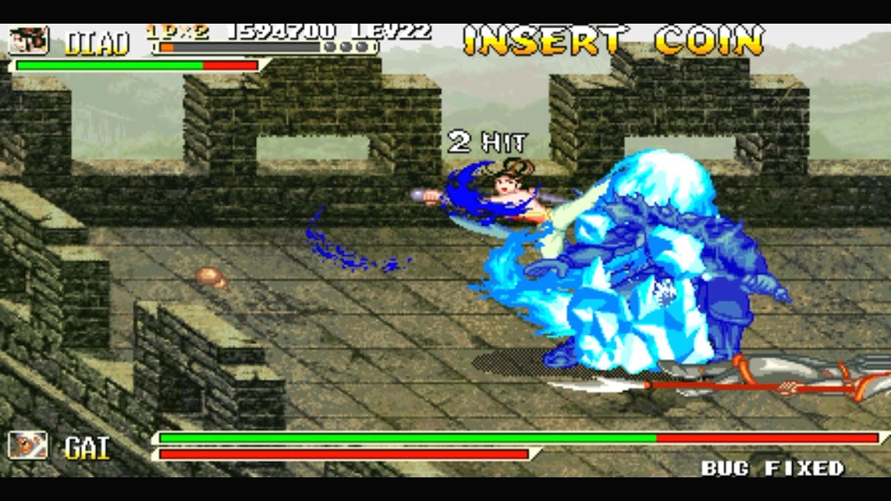 삼국전기1 초선 최고난이도 하디스트+5(천왕天王) 노데스 원코인(Knights of Valour 1 HARDEST+5 DIAO ONE COIN NO DEATH CLEAR) 1CC