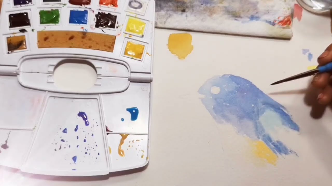 acuarelas para pintar art creation watercolor pocket box + Panafargo