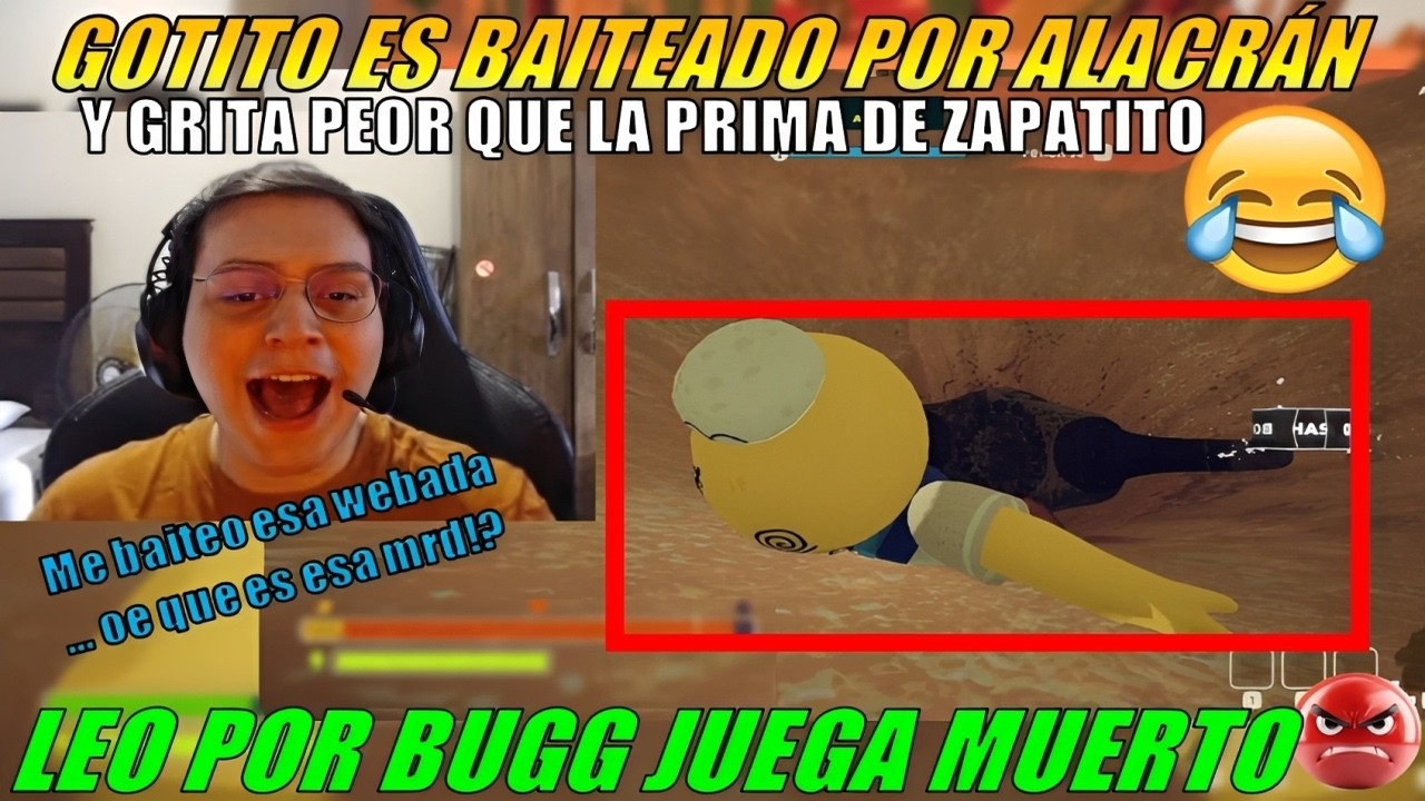🤣 MATTHEW es BAITEADO por ALACRÁN al jugar PEAK | Lo HACE gritar PEOR que la PRIMA de MADARA