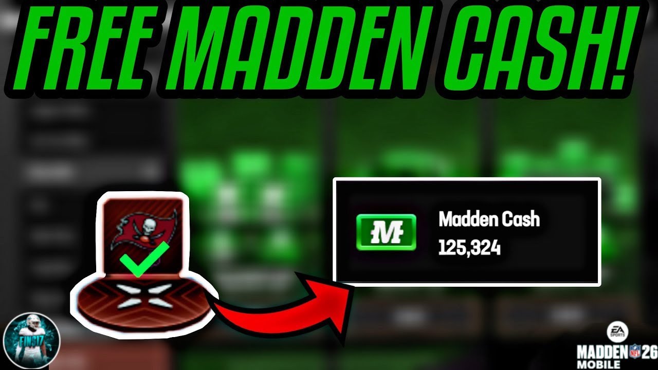 HOW TO GET FREE MADDEN CASH! BEST METHODS! Madden Mobile 26