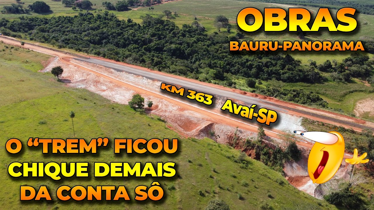 OBRAS na Alta Paulista - Bauru/Panorama KM 363 e 386 (Avaí e Gália)