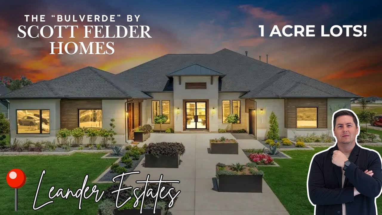 Inside the Bulverde Plan by Scott Felder Homes | Acreage Lots For Sale in Leander Estates