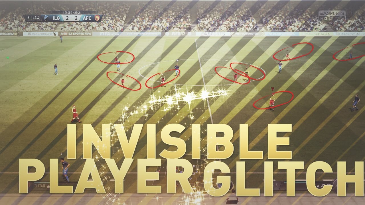 THE MOST INSANE FIFA 17 INVISIBLE PLAYER GLITCH!