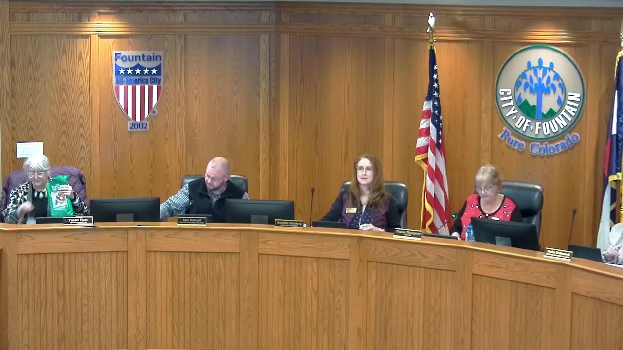 City of Fountain City Council Meeting 1/27/2026