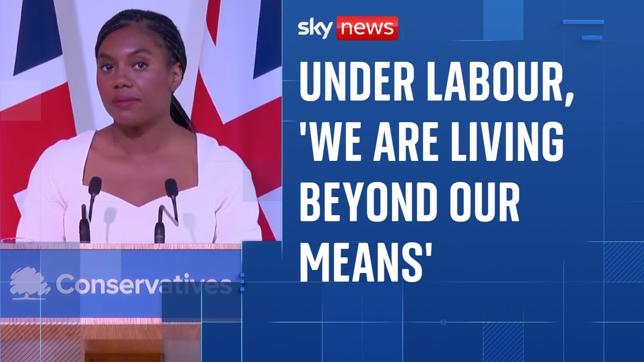 Kemi Badenoch warns that the chancellor has 'lost control of spending completely'