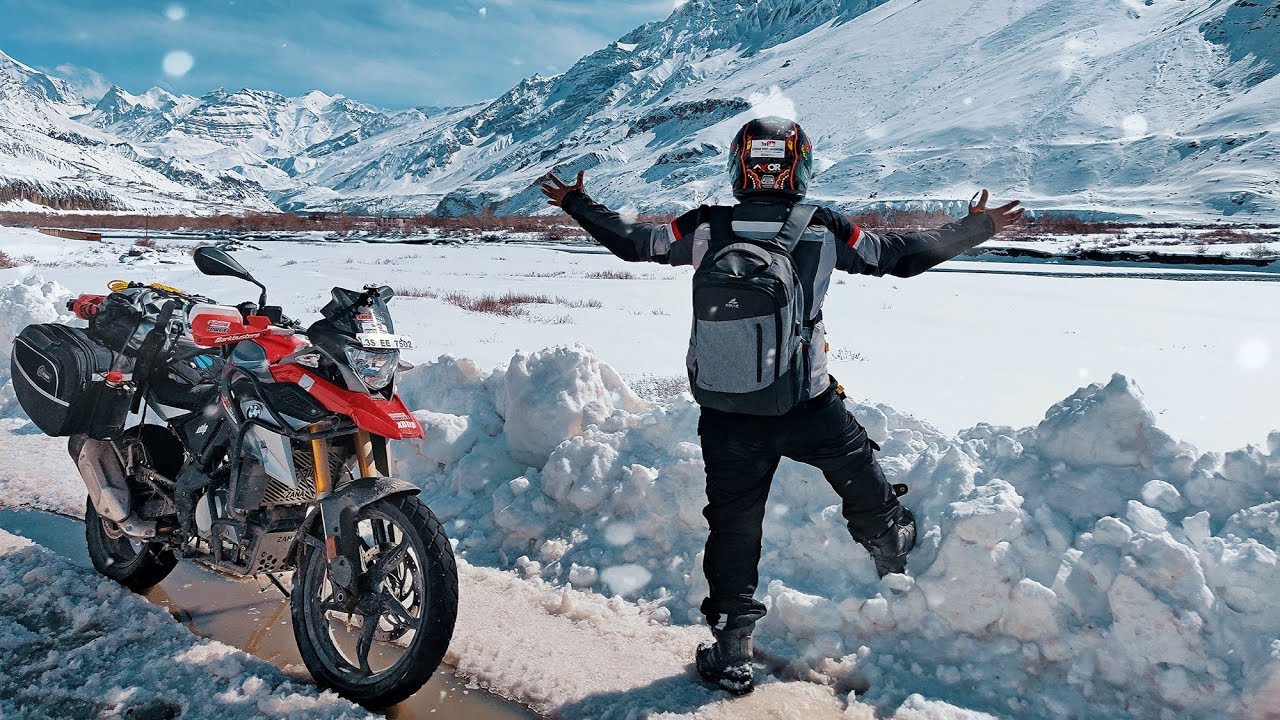 FROZEN SPITI VALLEY IN WINTERS - ROAD TO KAZA | -20 Degree |
