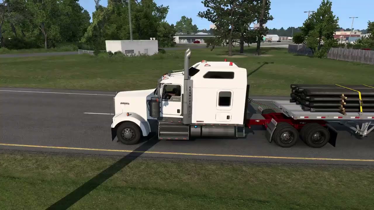 Tubos de Metal - Luisiana - Kenworth W900