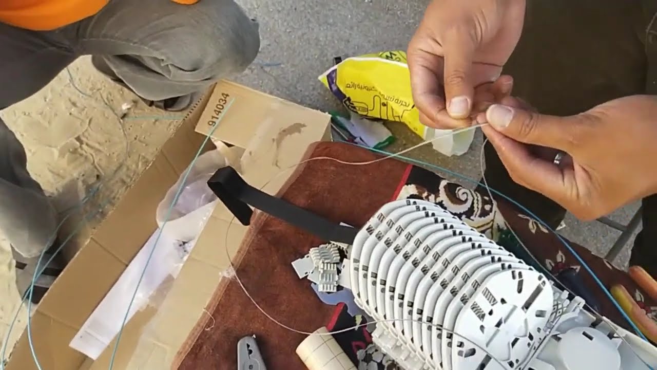 VLOG#03 PART-02 - Corning Fiber Optic Dome Enclosure (144F Capacity) - Complete Installation Guide.