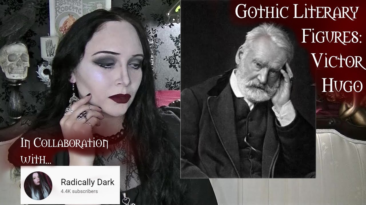 A Portrait of Victor Hugo | Gothic Authors | Collab with Radically Dark