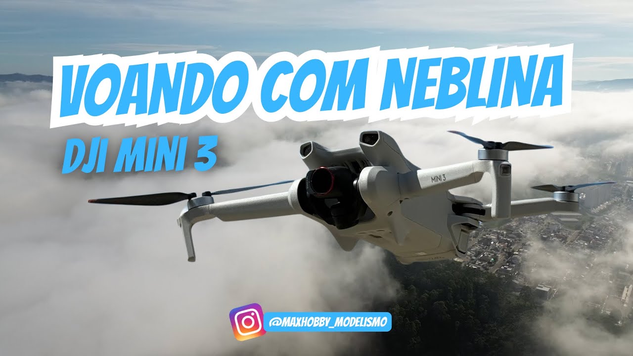 DJI MINI 3 perda de sinal na NEBLINA! Cuidado não faça isso!