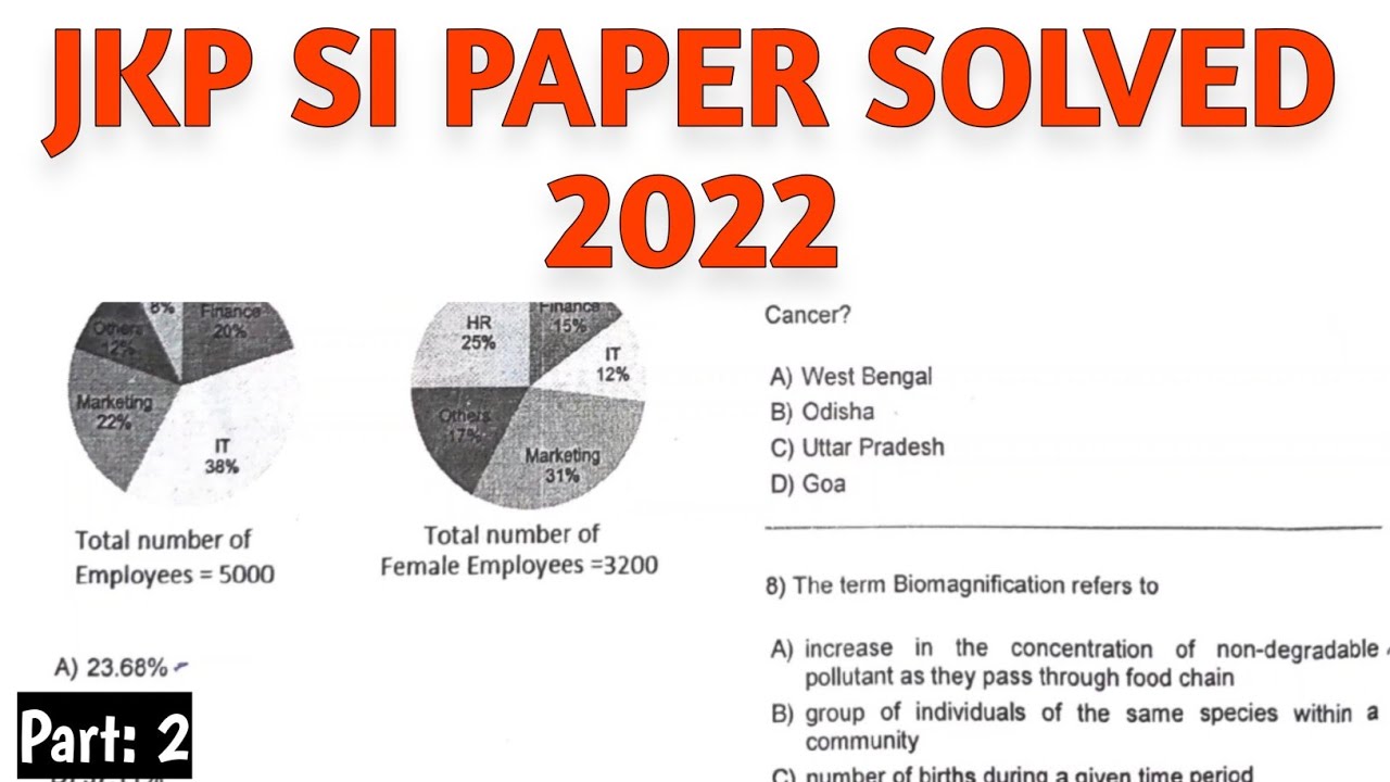 JKP SI 2022: Maths and Reasoning questions solved || Maths and Reasoning questions #jkssb #jkpsi