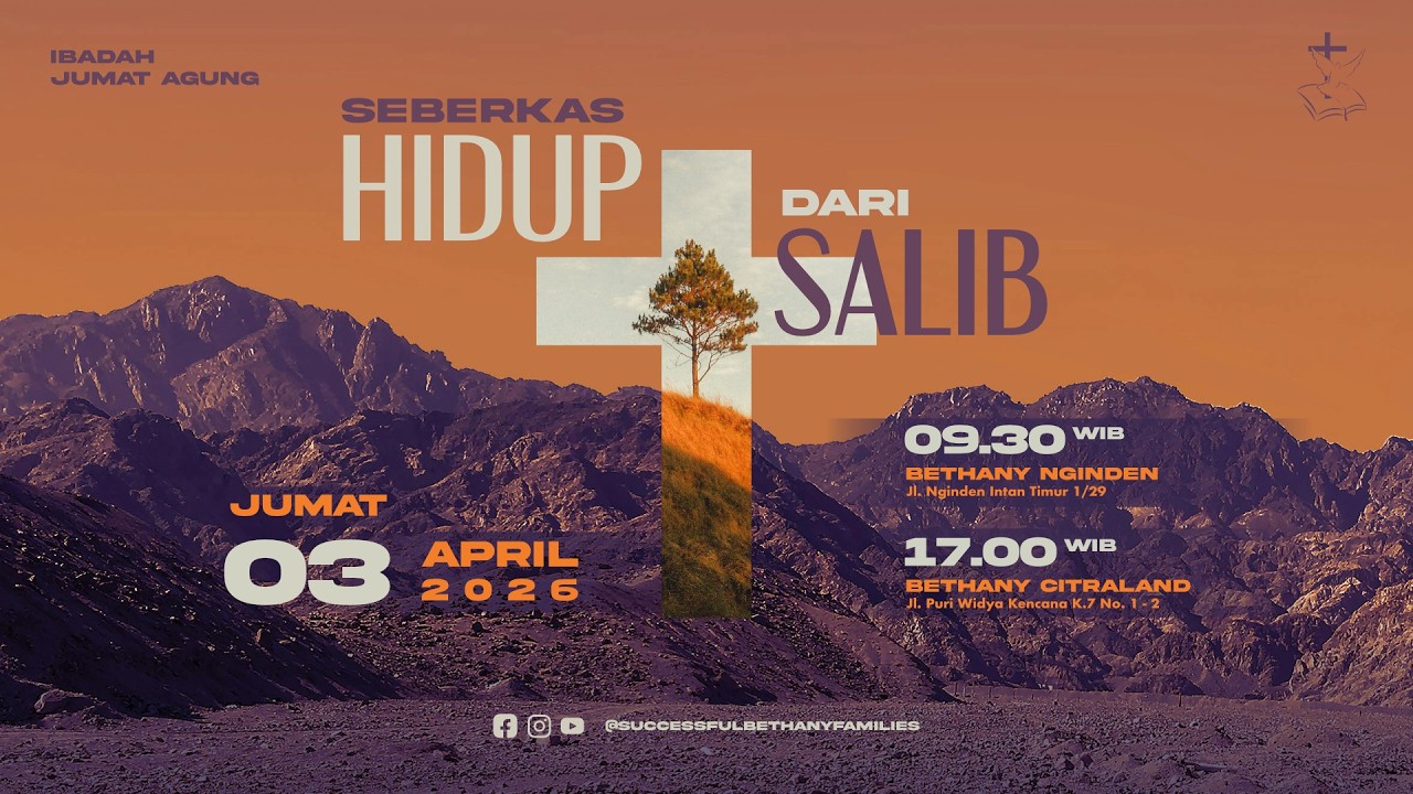 Ibadah Jumat Agung | Pdt. Billy Lantang | Gereja Bethany Nginden