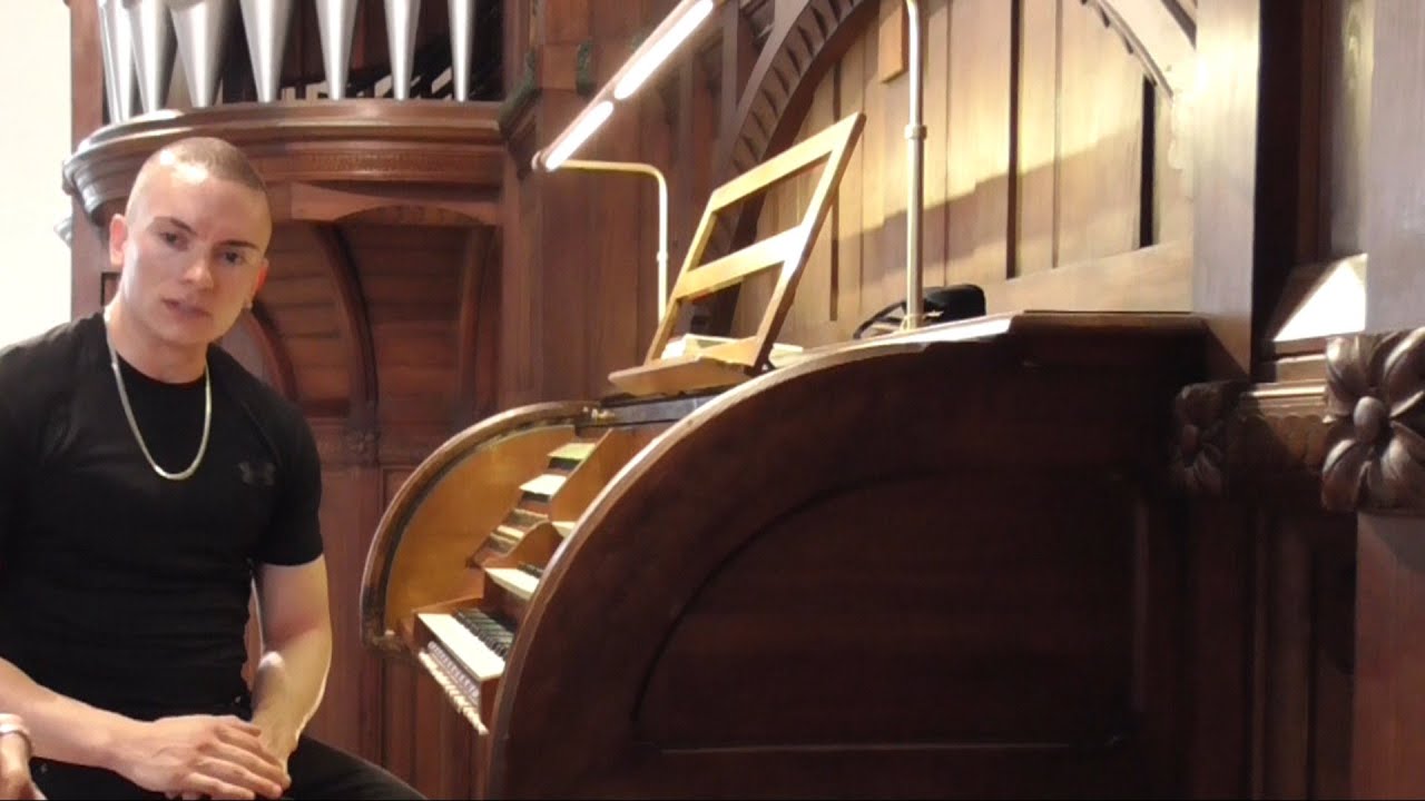 7 Cameron Carpenter an der Wilhelm-Sauer-Orgel in Gronau (Westf.)