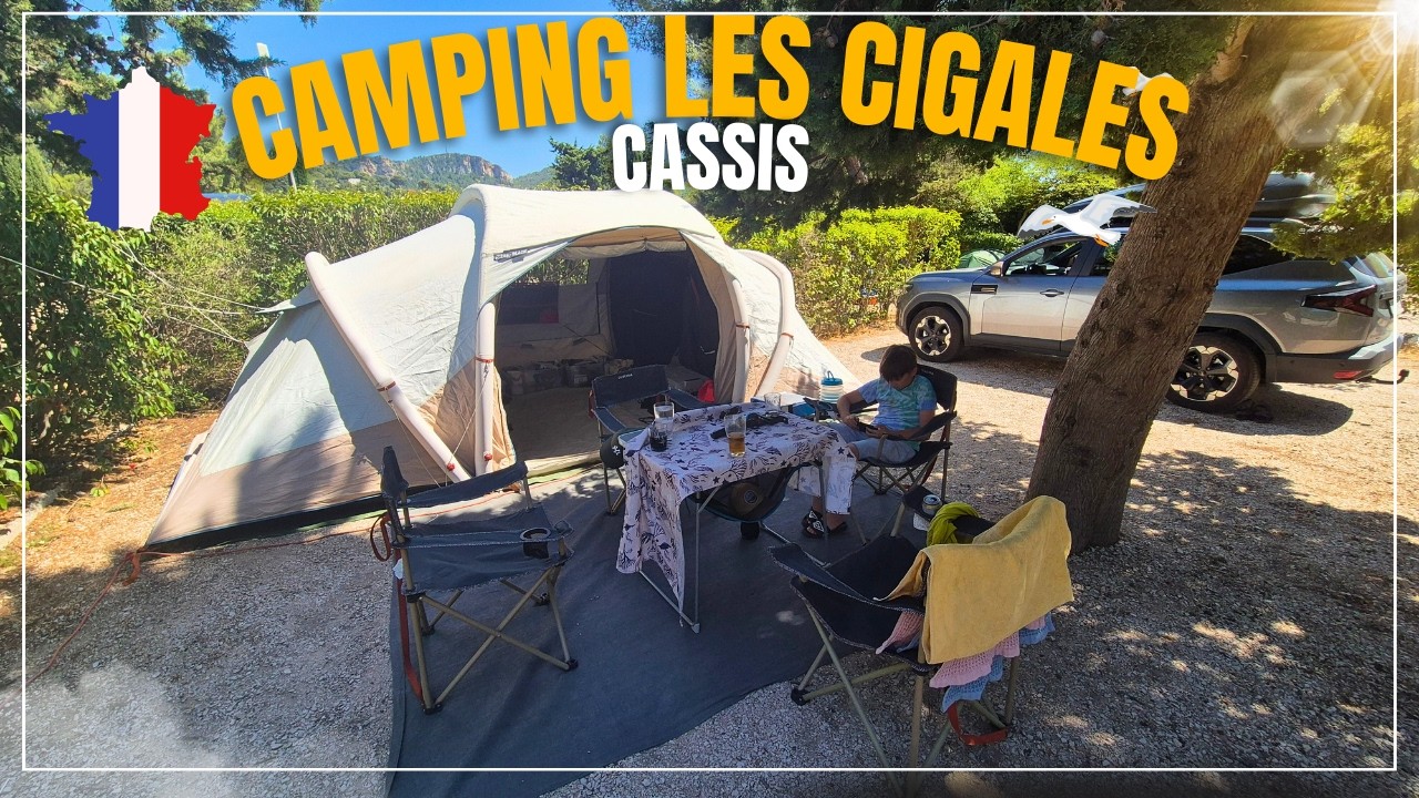 Camping Les Cigales Cassis. Z Costa Brava na Lazurowe Wybrzeże 🇪🇸➡️🇫🇷