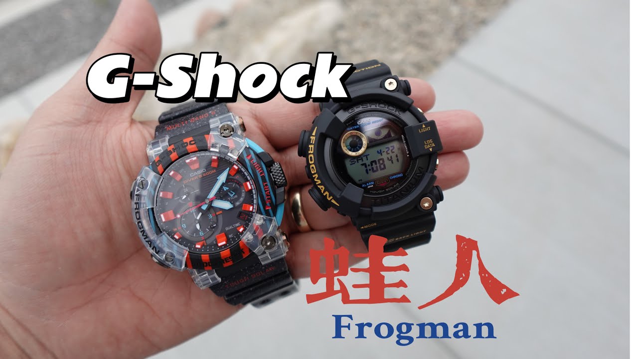 G-SHOCK Frogman蛙人系列30周年 - 箭毒蛙 FROGMAN Poison Dart GWF-A1000APF-1A DW-8200B