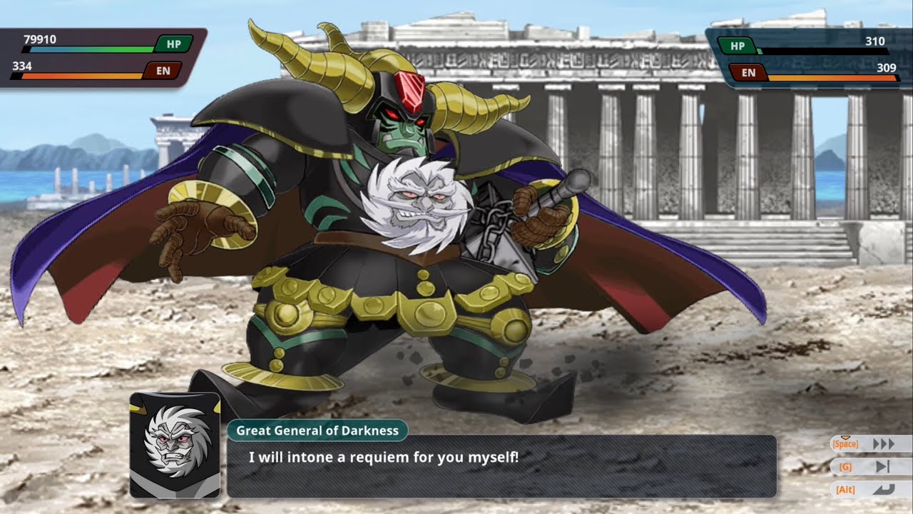SRW Y (4K) : Great General of Darkness All Attacks
