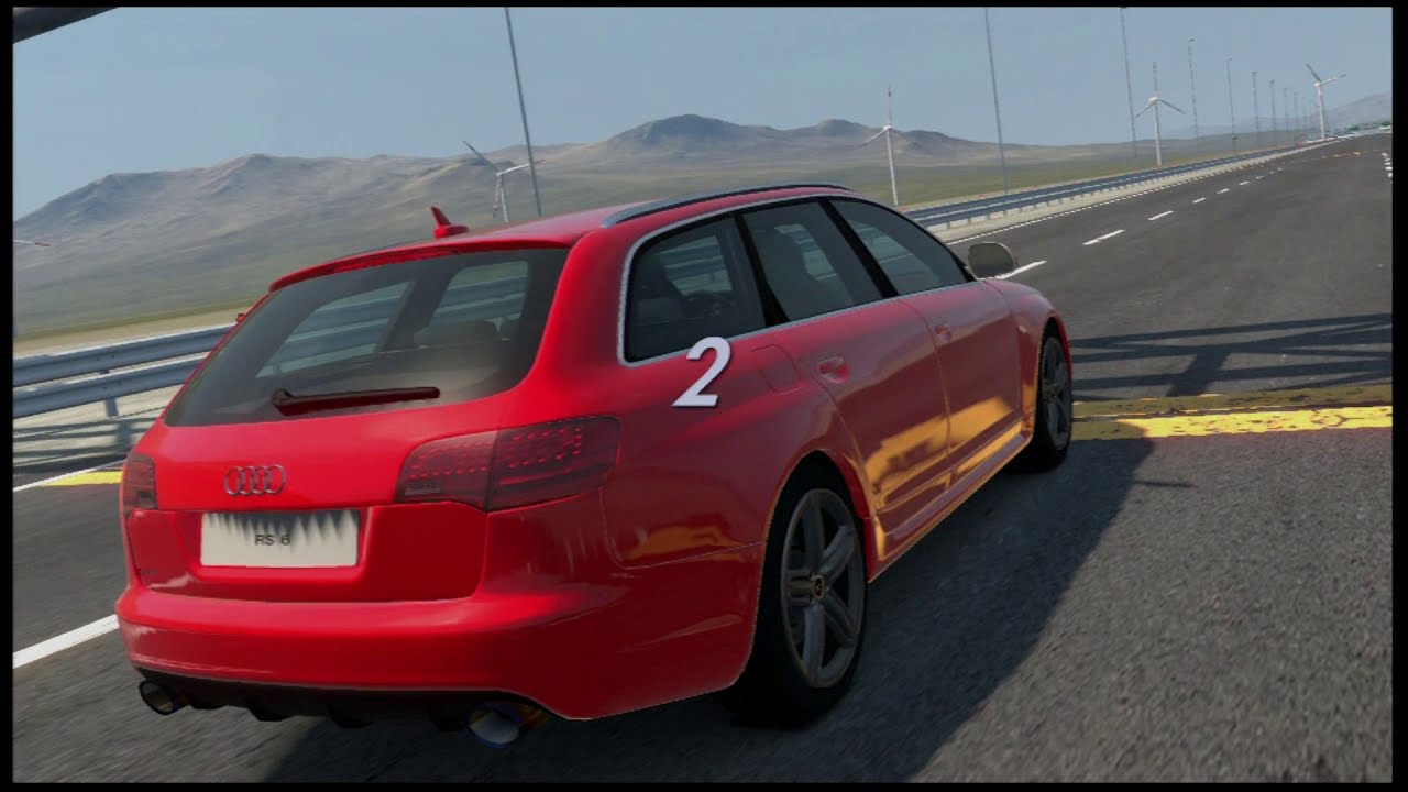 Top Speed Audi RS6 Avant '08   GT5