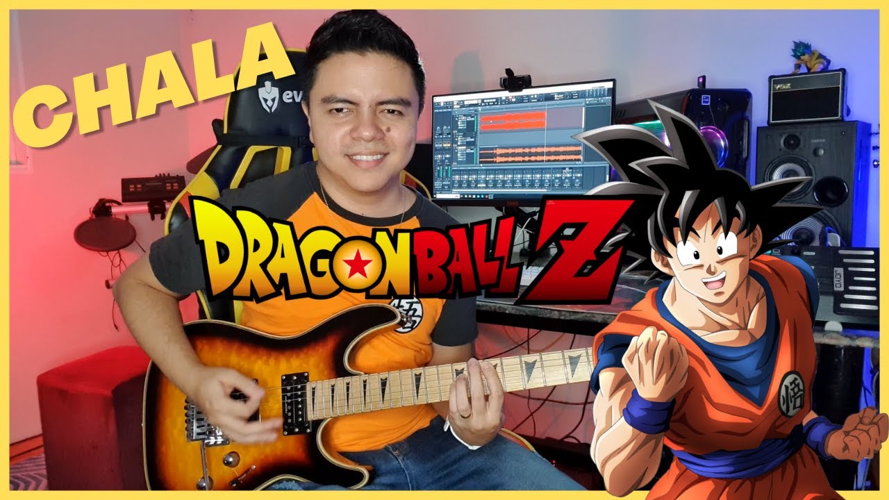 Dragon Ball Z Theme | Chala Head Chala - Eletric Guitar Cover by Juninho Nakagawa
