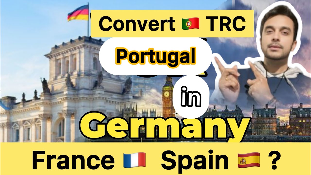 Portugal TRC CARD Convert in Germany France | How to Convert Portugal TRC CARD in other country 