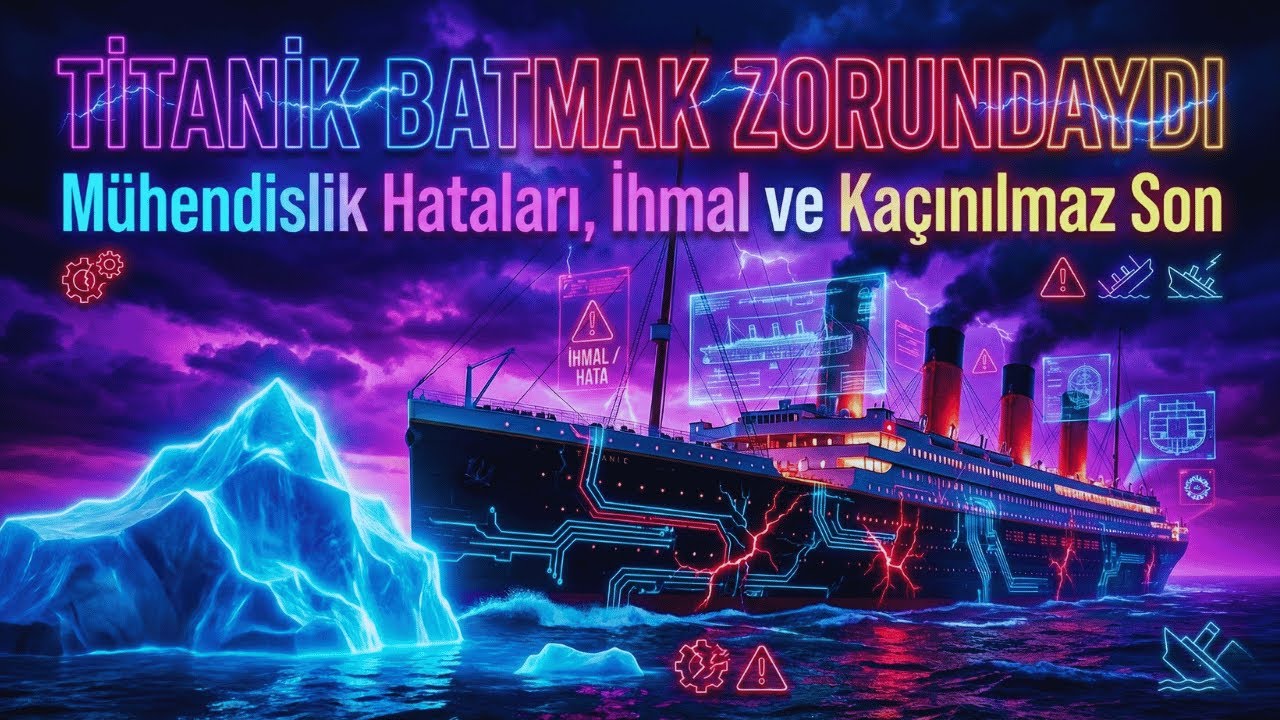 Titanik Batmak Zorundaydı: Mühendislik Hataları, İhmal ve Kaçınılmaz Son -  Bir Hatalar Zinciri