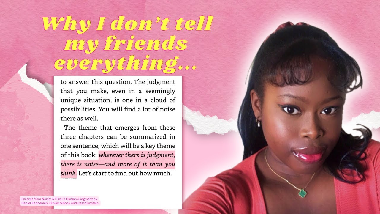 Why I don't tell my Friends Everything