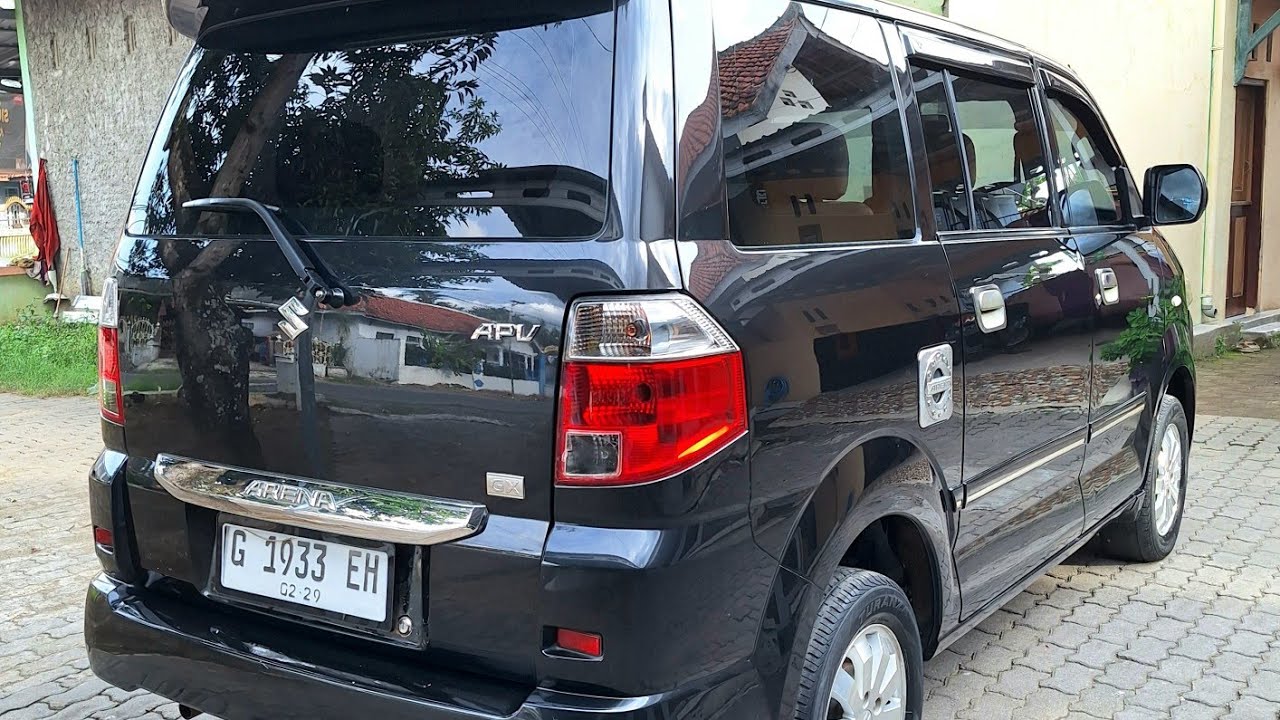 APV GX TH 2014 ANTIK LOW KM 80 RIBU ORI LUAR DALEM