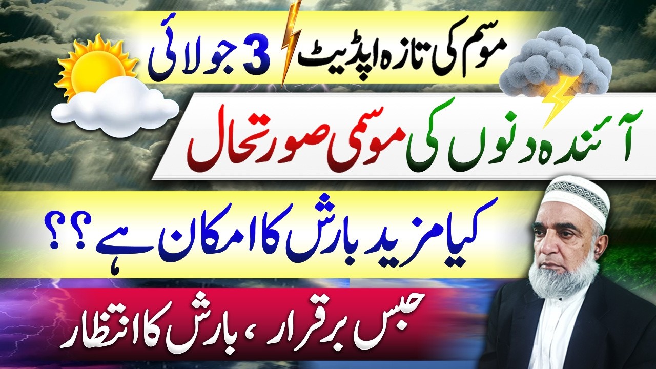 Weather Forecast for Next few days in Pakistan || Crop Reformer