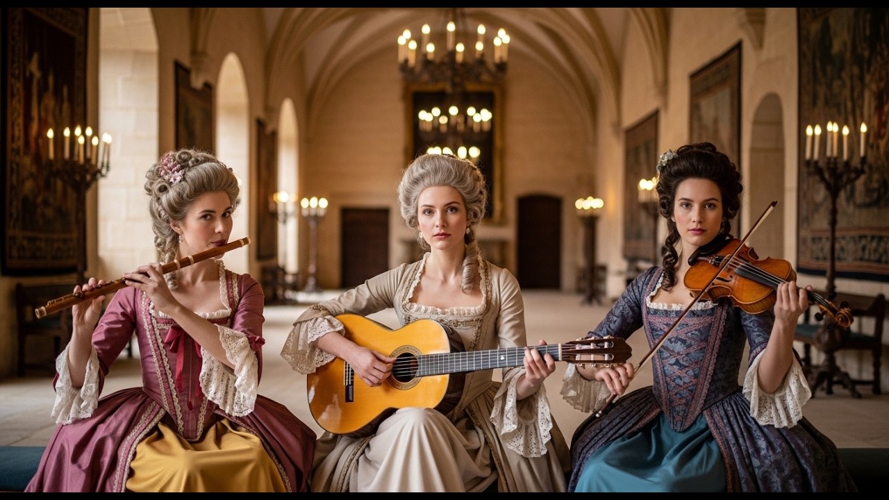 Sacred Strings & Breath — Flute, Violin & Guitar in Soft Flamenco Classicism