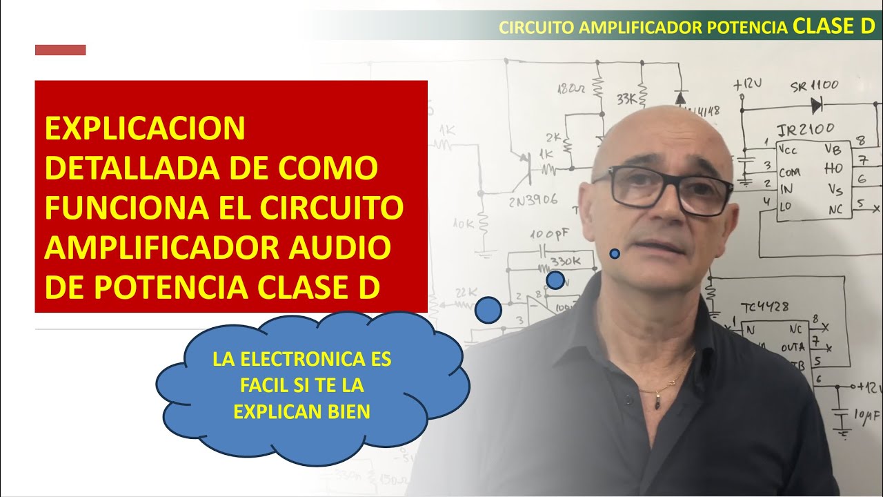 Clase magistral:Circuito amplificador audio Clase D (Clase  78.3)