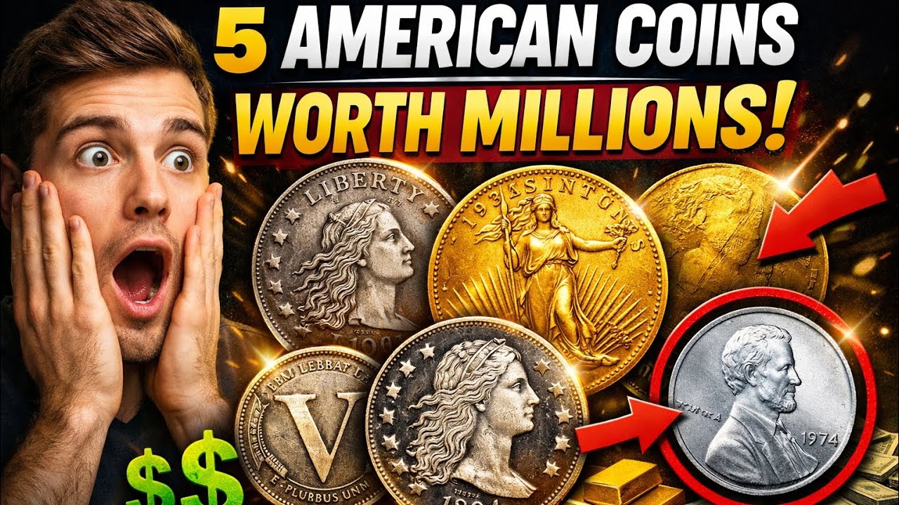 Американские монеты стоят МИЛЛИОНЫ 💰 Возможно, одна из них принадлежит вам!