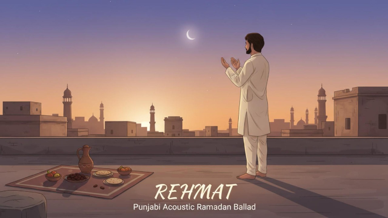 REHMAT 🌙 Punjabi Acoustic Ramadan Song 2025 | Iftar & Sehri Vibes | Badhra's Studio | New Song