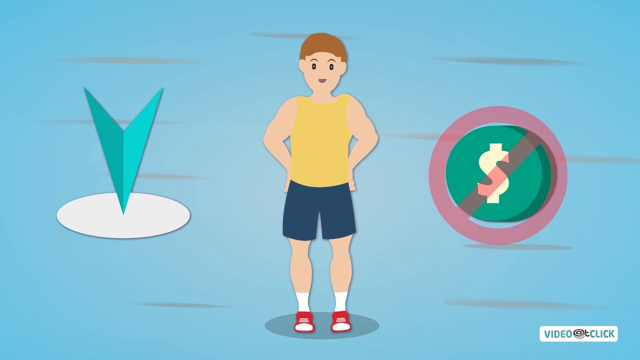 Fitness app | 2d Animation