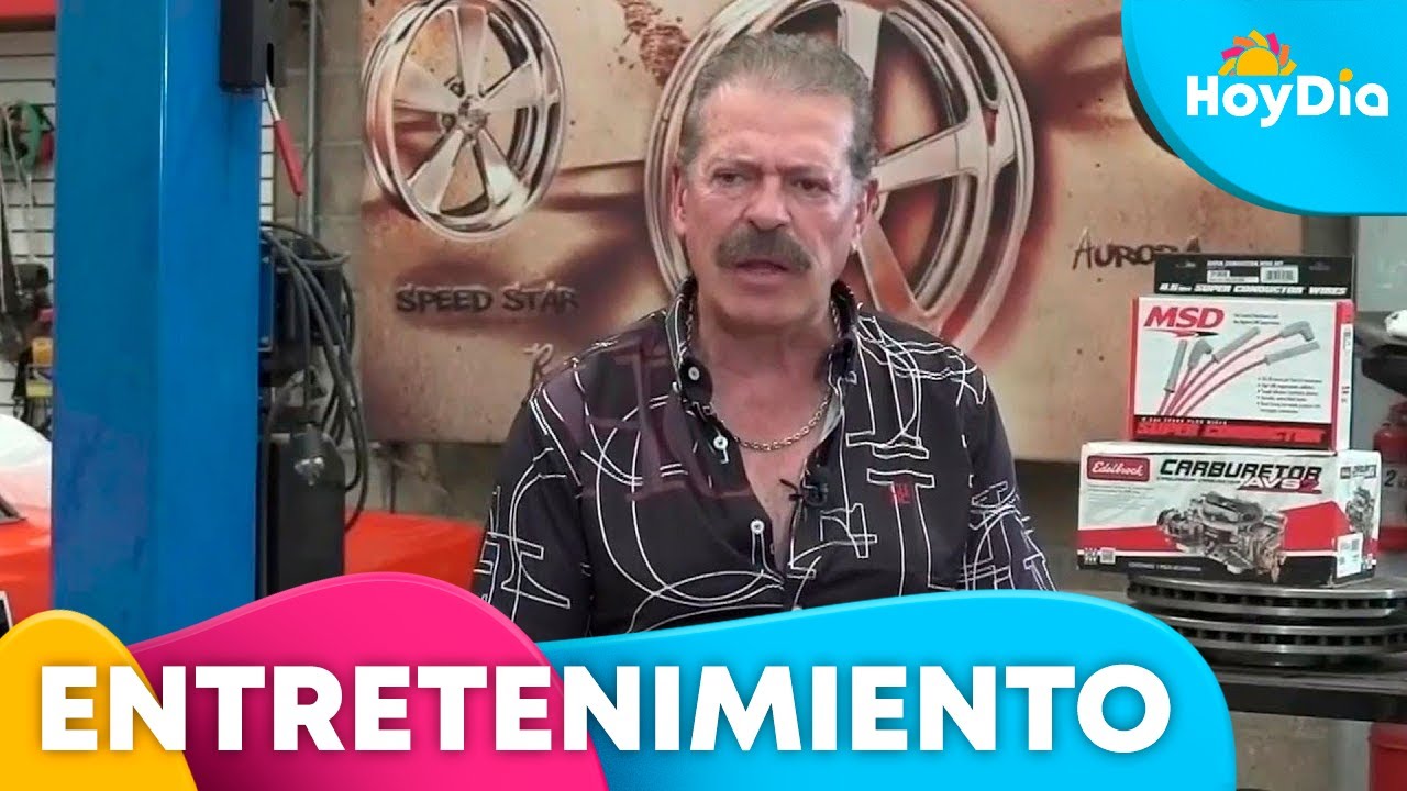 Sergio Goyri cumple su sue&ntilde;o de tener un taller mec&aacute;nico de autos de alta gama | Hoy D&iacute;a | Telemundo