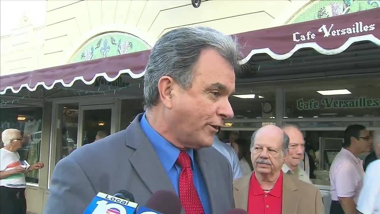 Cuban-Americans react to end of 'wet foot, dry foot' policy.