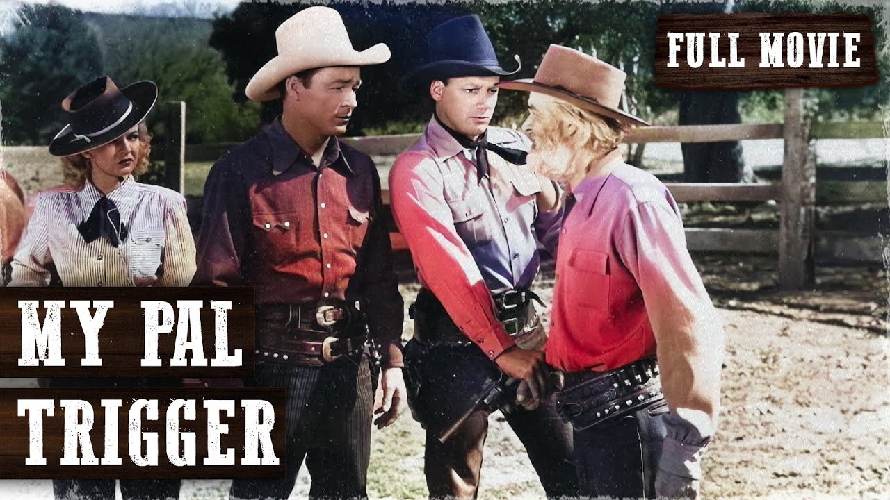 MY PAL TRIGGER | Roy Rogers | Full Western Movie | English | Free Wild West Movie