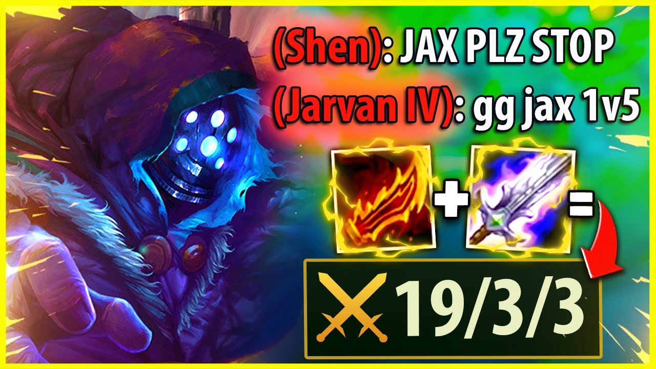 THIS build is the reason why EVERYONE HATES Jax...I couldn't be killed 🤣