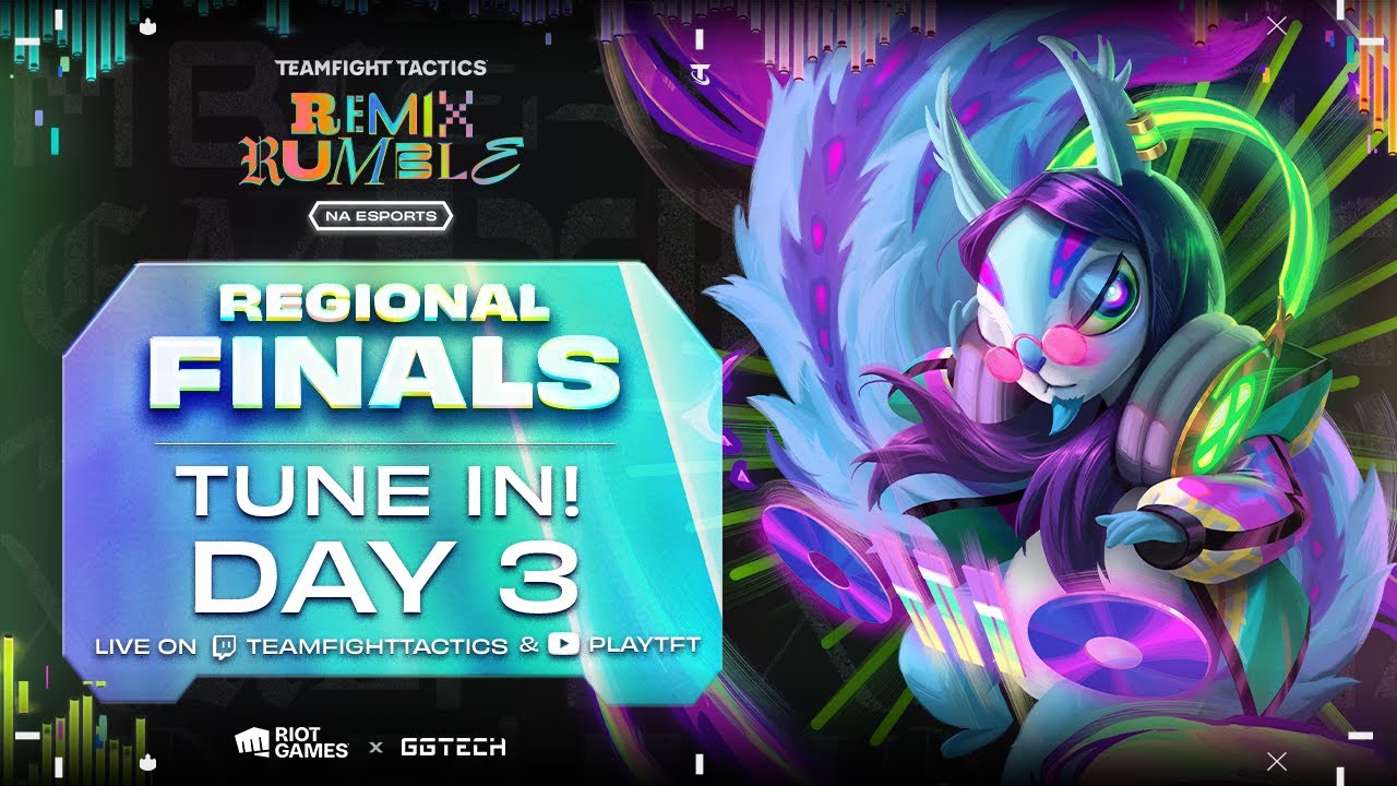TFT NA Remix Rumble Regional Finals - Day 3